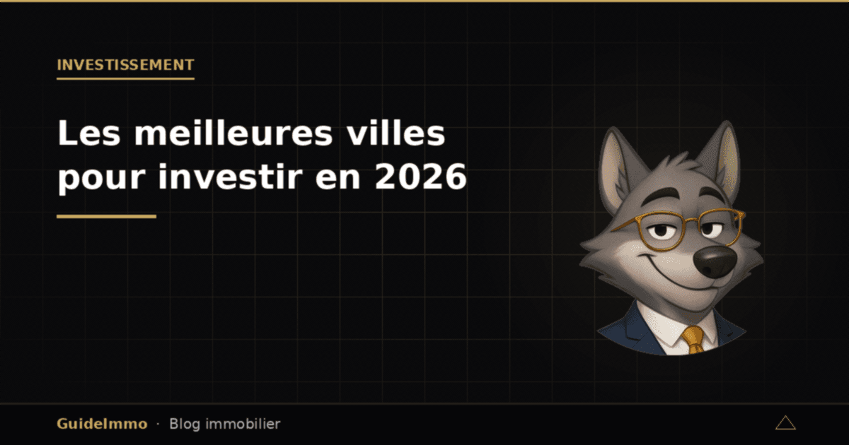 Les meilleures villes pour investir en 2026